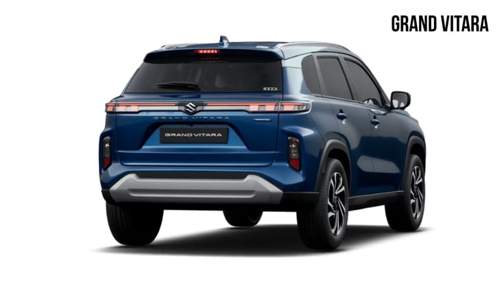 Maruti Grand Vitara rear quarter